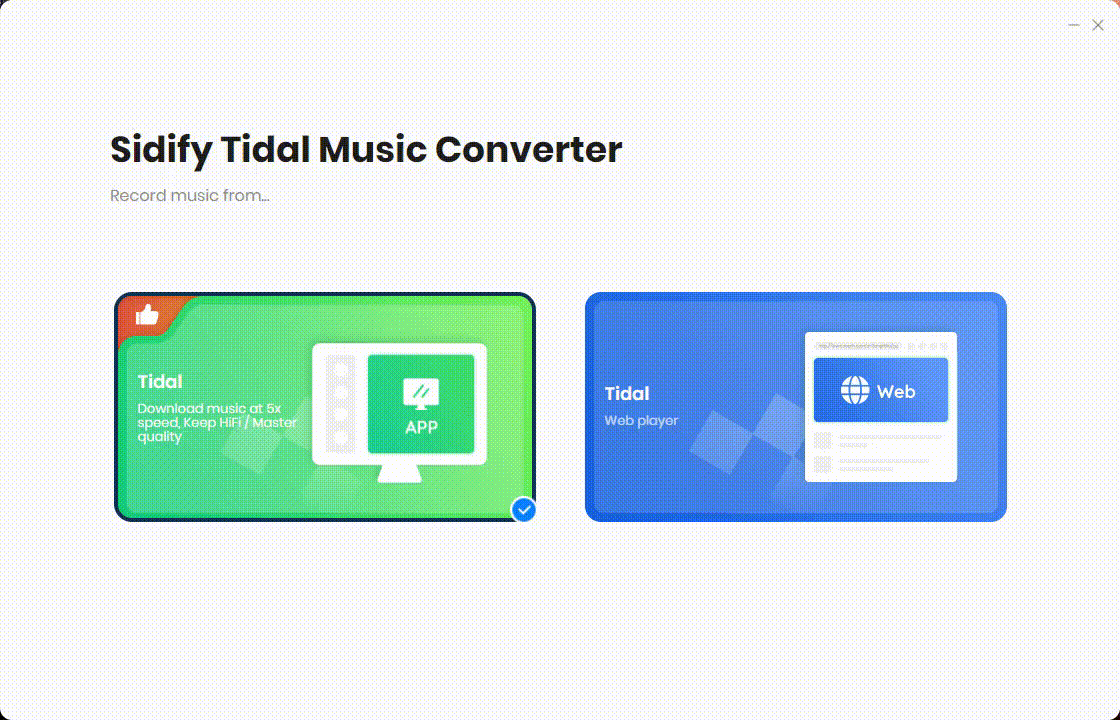 video tutorial of sidify tidal music converter
